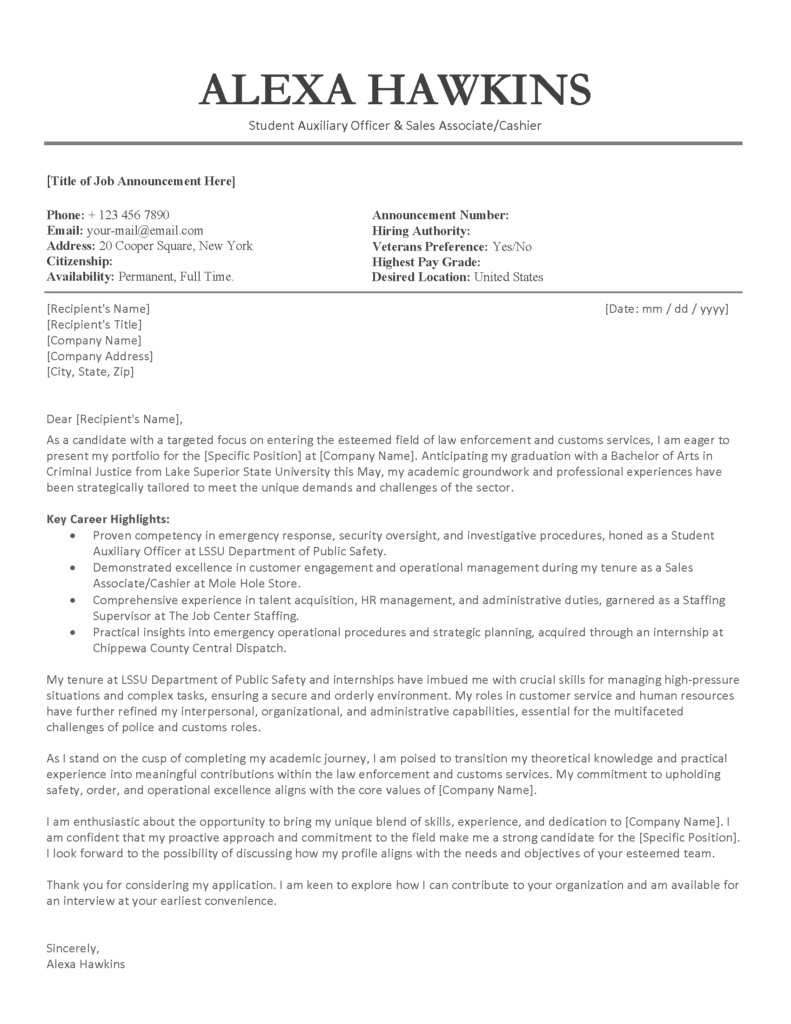 Sample_ALEXA - coverLetter_federal_format
