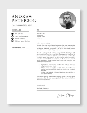 Professional Resume Template 6