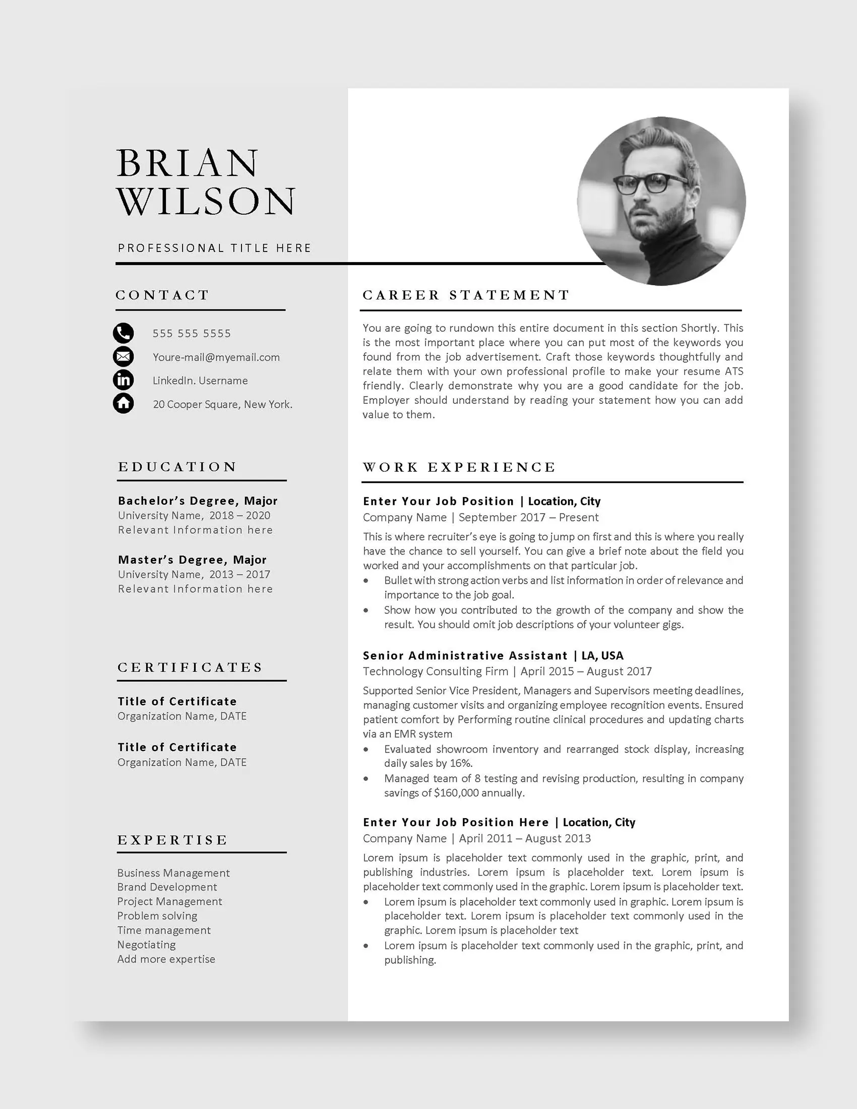 Brian_Wilson_Professional_US_3Page_Resume_template_Page_3_Page_1