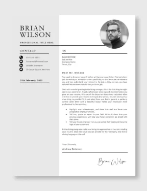 Professional Resume Template 8
