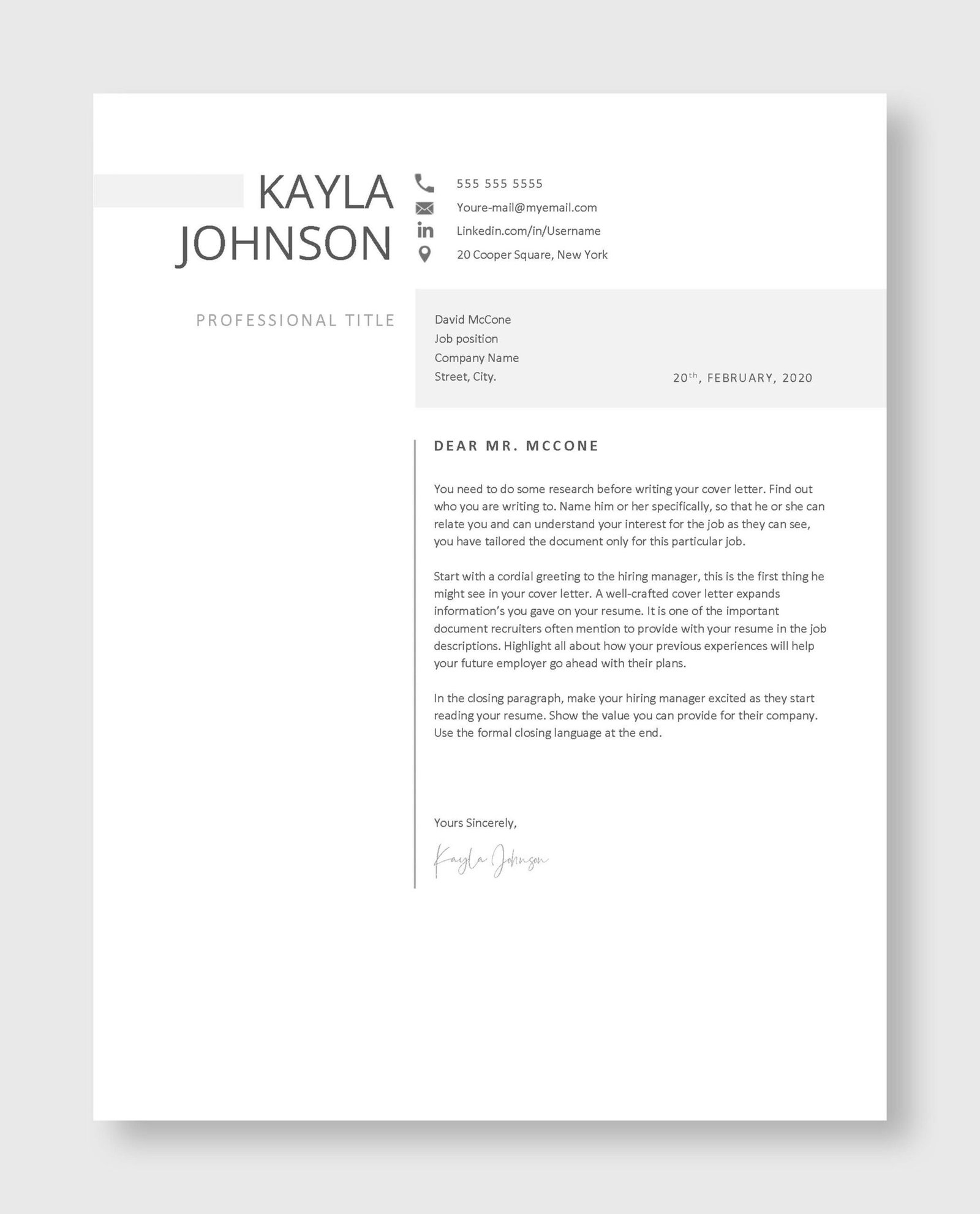 Professional Resume Template 2 - Image 5