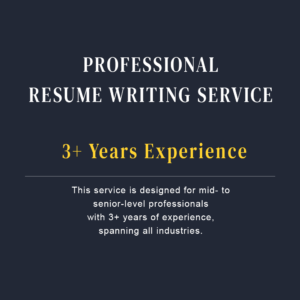 Professional Resume Writing Service