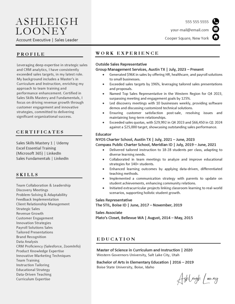 Sample_ASHLEIGH_resume