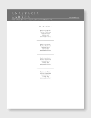 ATS Resume Template 1