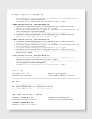 ATS Resume Template 2