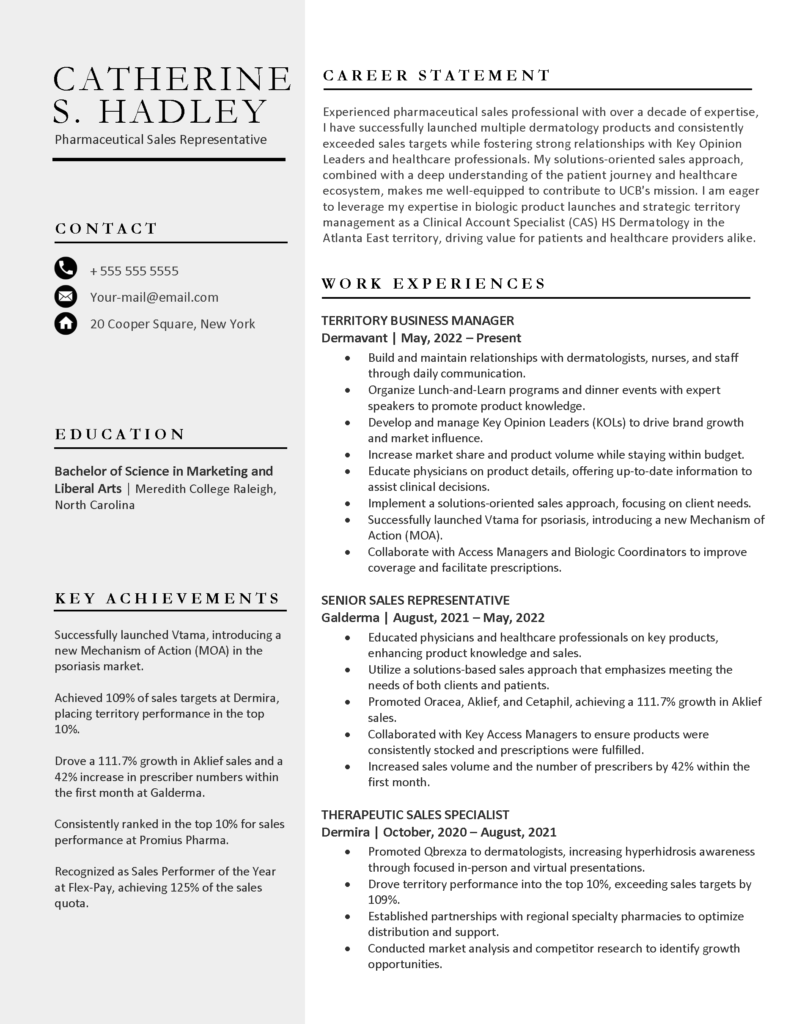 Sample_Catherine_RESUME_Page_1