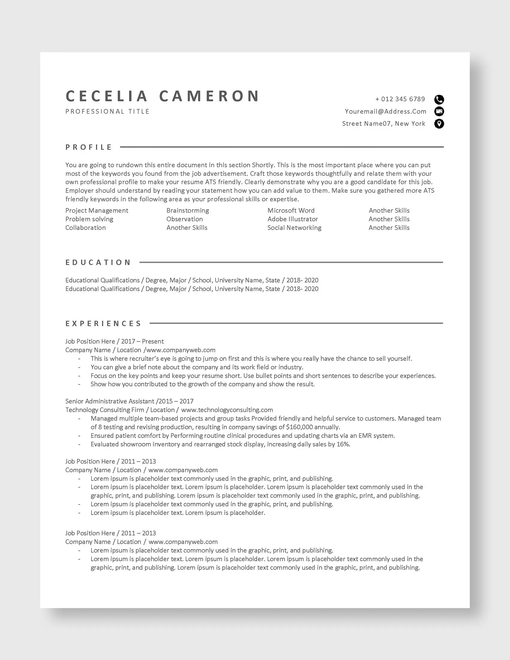 Cecelia_Cameron_ATS_US_2_page_ATS_Resume_Page_2_Page_2_Page_1