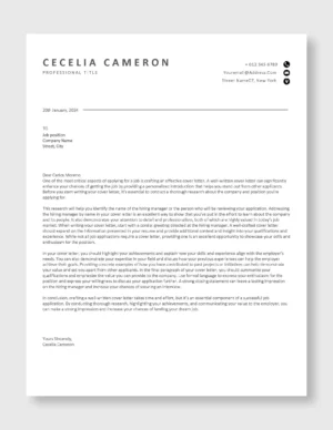 ATS Resume Template 3