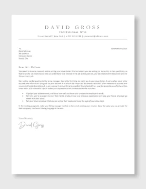 ATS Resume Template 4
