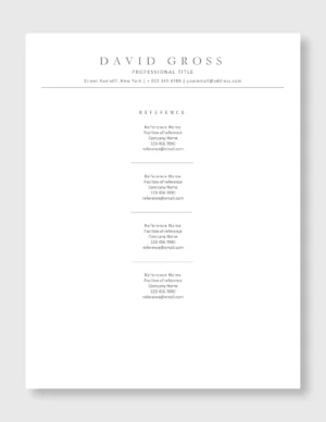 ATS Resume Template 4