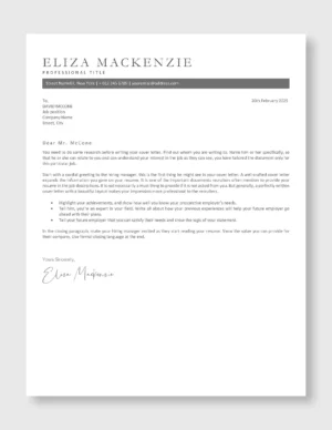 ATS Resume Template 6