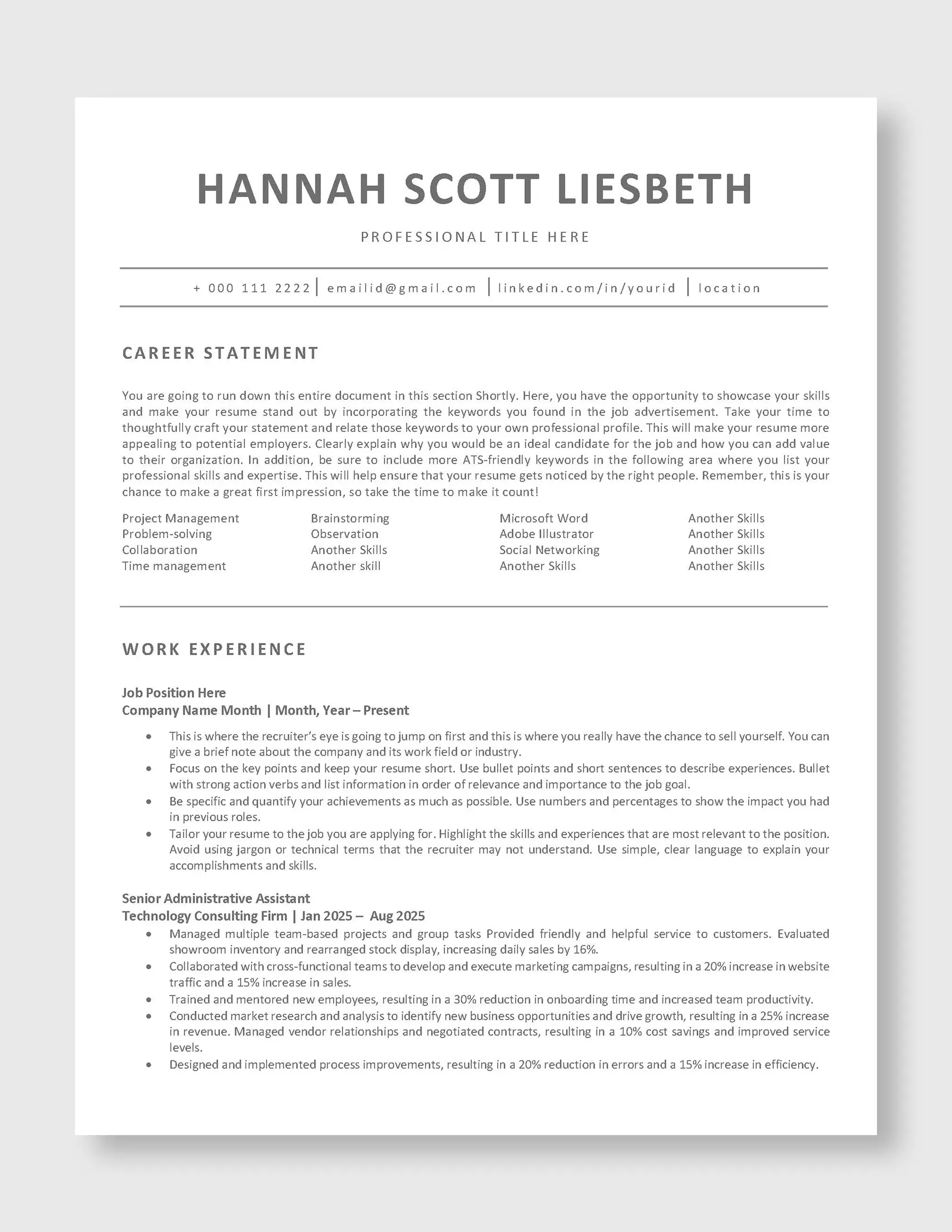 Hannah_Scott_US_2_page_ATS_Resume_Page_2_Page_1