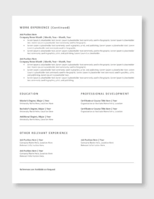 ATS Resume Template 7