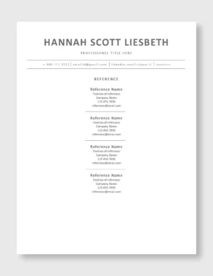 ATS Resume Template 7