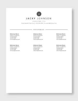 ATS Resume Template 8