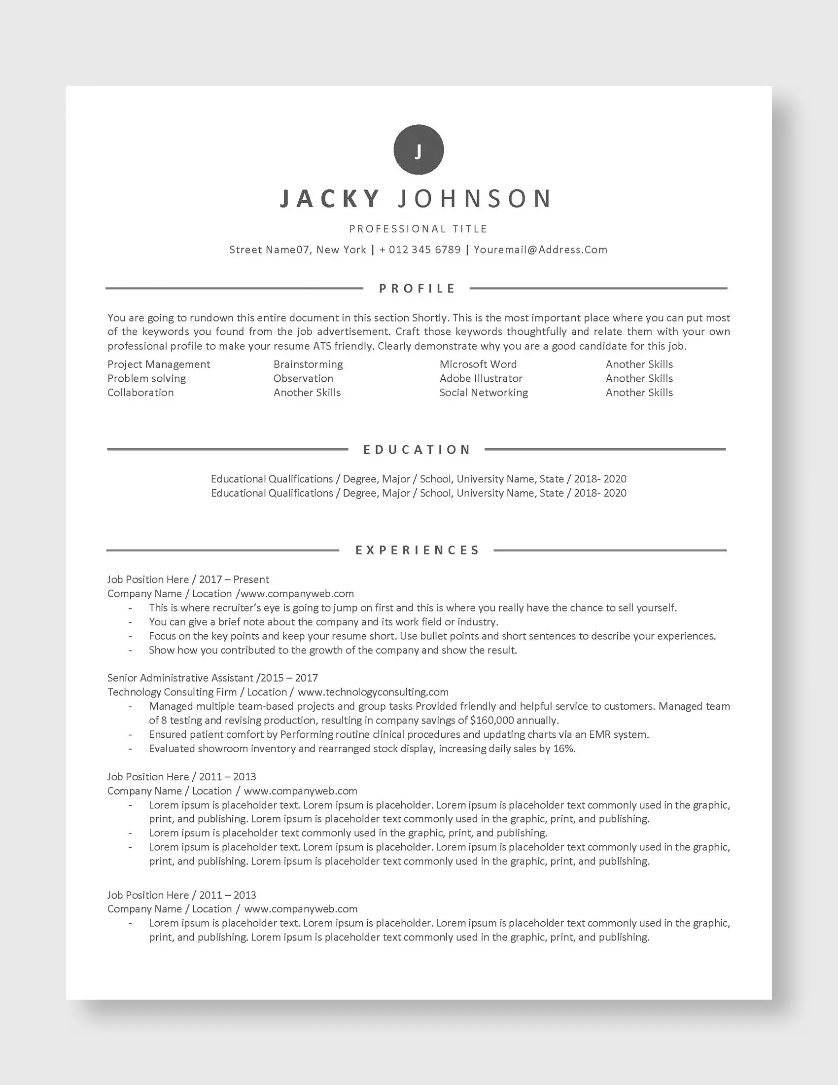 Jacky_Johnson_Us_2_page_ATS_Resume_Page_1_Page_1