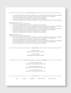 ATS Resume Template 8