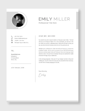 Creative Resume Template | Modern Design for Creatives