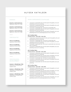 Creative Resume Template | Visually Stunning & Professional